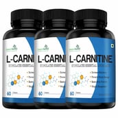 1 - Simply Herbal L-Carnitine,  60 tablet(s)  Unflavoured (Pack of 3) 