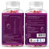 2 - Simply Herbal Multivitamin with Hair Vitamin & Apple Cider Vinegar Combo,  30 gummies  Strawberry & Unflavoured 