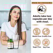 6 - Simply Herbal Glutathione,  Unflavoured (Pack of 3)  60 capsules 