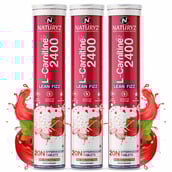 1 - Naturyz L-Carnitine 2400,  20 tablet(s)  WaterMelon Masala (Pack of 3) 