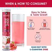 7 - Naturyz L-Carnitine 2400, 15 tablet(s) Water Melon Masala