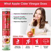 4 - Naturyz Apple Cider Vinegar, 15 tablet(s) Apple (Pack of 3)