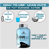 7 - Naturyz Lean Cutz Thermogenic Fat Burner,  60 tablet(s)  Unflavoured 