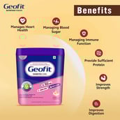 4 - Geofit Diabetes Care Protein Powder,  250 g  Vanilla 