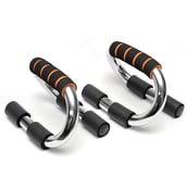 1 - SLOVIC Push up Bar - Twisted, Black Orange Free Size