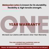 2 - SLOVIC Fitness Resistance Band 42 inch Loop with Door Anchors, Purple 75-105 lbs