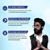 9 - ForMen Beard Growth Oil, 50 ml for All Skin Types