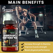 8 - Humming Herbs Siberian Ginseng 4 in 1 Formula, 90 capsules