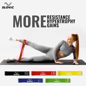 5 - SLOVIC Mini Loop Resistance Bands,  Red  Heavy 
