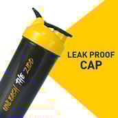 5 - MuscleBlaze Shaker (Unleash the Zidd),  Yellow/Black  650 ml