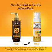 2 - WOW Skin Science Sunscreen Matte Finish, 100 ml with SPF 55 PA+++