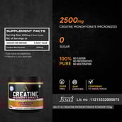 3 - AS-IT-IS Nutrition Creatine Monohydrate,  Unflavoured  0.33 lb 