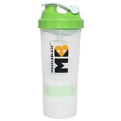 MuscleBlaze Hulk Shaker,  Green White  500 ml 