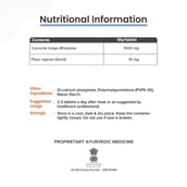 6 - MediZen Curcumin with Piperine 1010mg,  60 tablet(s) 