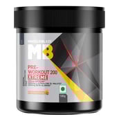 3 - MuscleBlaze PRE Workout 200 Xtreme OP,  0.22 lb  Fruit Punch 