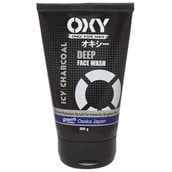 Oxy Icy Charcoal Deep Face Wash for Men,  100 g  for All Skin Types 