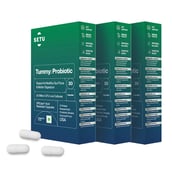 1 - Setu Tummy: Probiotic,  30 capsules  Unflavoured (Pack of 3) 