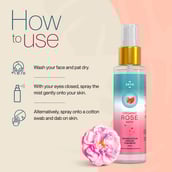 5 - Setu Organic Rose Water,  100 ml  Steam Distilled 