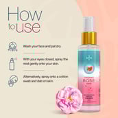 5 - Setu Organic Rose Water,  100 ml  Steam Distilled (Pack of 2) 