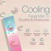 3 - Setu Organic Rose Water,  100 ml  Steam Distilled 