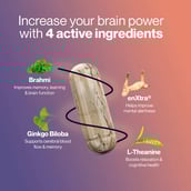 8 - Setu Mind: Focus (Pack of 3),  30 veggie capsule(s) 