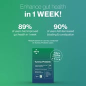 2 - Setu Tummy: Probiotic,  30 capsules  Unflavoured (Pack of 3) 