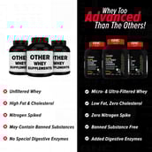 6 - GNC Amp Gold Series 100% Whey Protein Advanced,  4 lb  Double Rich Chocolate + Free Shilajit 10g 