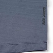 6 - MuscleBlaze Active Tee Half Sleeve,  Nardo Grey  Medium