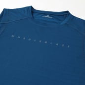 2 - MuscleBlaze Delt Tank,  Teal Blue  Large