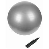 B Fit USA Anti Burst Gym Ball (3629-55), Silver 55 cm
