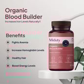 4 - Miduty Organic Blood Builder,  60 capsules 