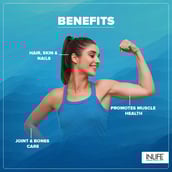 8 - INLIFE Hydrolyzed&nbsp;Fish Collagen Peptides,  200 g  Orange 