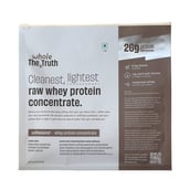 12 - The Whole Truth Raw Whey Protein Concentrate,  2.2 lb  Unflavoured 