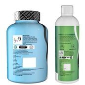 3 - Naturyz LEAN CUTZ Thermogenic Fat Burner 60 Tablets & Triple Strength Green Coffee Bean Extract Combo, 450 ml Unflavoured & Orange