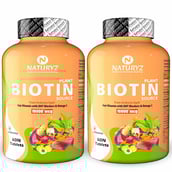 1 - Naturyz Plant Biotin,  60 tablet(s)  Unflavoured (Pack of 2) 