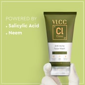 4 - VLCC Clinic Anti Acne Face Wash,  150 ml  for Oily & Acne-prone Skin