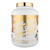 1 - Muscle Leb 100% Real Mass Gainer,  6.6 lb  Creamy Vanilla 