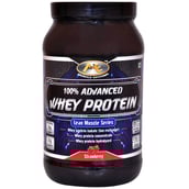 Muscle Epitome 100% Advanced Whey Protein, 2 lb Strawberry