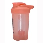 3 - GHC Nutrigize Smart Classic Leakproof Protein Shaker,  Peach  500 ml 