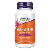 1 - Now Methyl B-12 (5000 mcg),  90 veggie capsule(s)  Unflavoured 