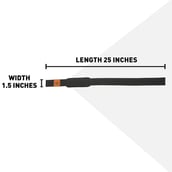 4 - MuscleBlaze Weight Lifting Strap,  Black  Free Size