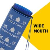 7 - MuscleBlaze Sipper Bottle,  Aqua Blue  1 L