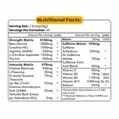 4 - Vitaminnica Battle Zone Pre-Workout,  0.53 lb  Mango Berry 