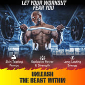 9 - Vitaminnica Battle Zone Pre-Workout,  0.53 lb  Blue Raspberry 