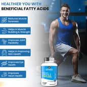 5 - Naturyz Burpfree Nano Omega 3 Fish Oil with Vitamin D3,  50 softgels 