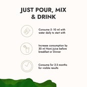 9 - Kapiva Noni Juice (Al-Round Tonic),  Unflavoured (Pack of 2)  1 L 