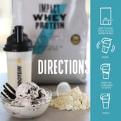 8 - Myprotein Impact Whey Protein,  5.5 lb  Cookies & Cream 