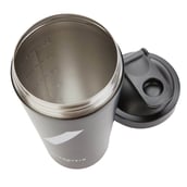 6 - Myprotein Pro Metal Shaker, Black 700 ml