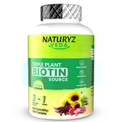 1 - Naturyz Veda Triple Plant Biotin,  50 tablet(s)  Unflavoured 