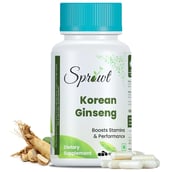 1 - Sprowt Korean Red Ginseng,  100 capsules 